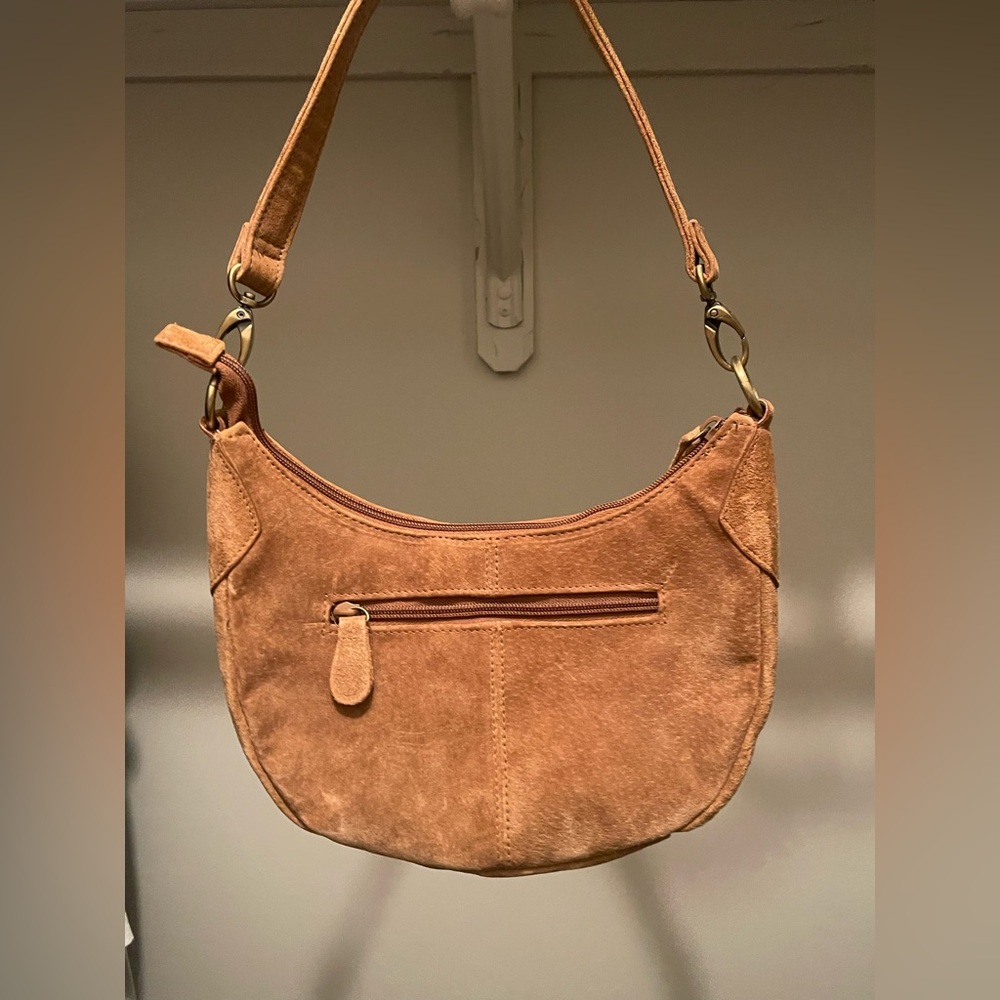 St John’s BayEmbroidered Suede Shoulder Bag - Picture 2 of 6